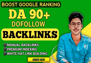 Get skyrocket ranking with Mix dofollow high authority 100 SEO backlinks