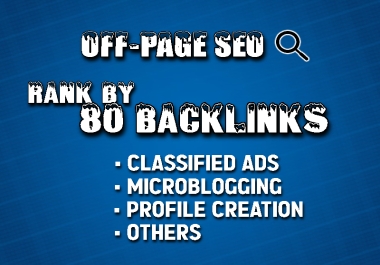 Build 80 backlinks to rank your website