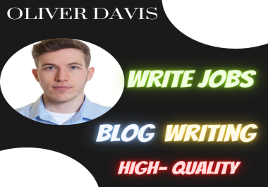 I will write 2 x 1500 words articles