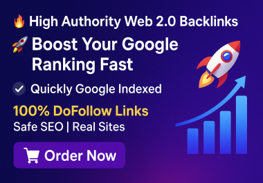 Provide 300 Web 2.0 High Quality permanent SEO backlinks Boost your website