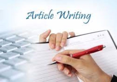 I will do professional +1000 words article and blog post within 48 hours