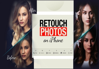 perfect your image,  from a conventional photo to a professional design. we retouch your photo.