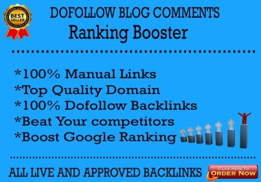 Boost your website 200 Dofollow High Quality Blog Comments backlinks with high Da Pa