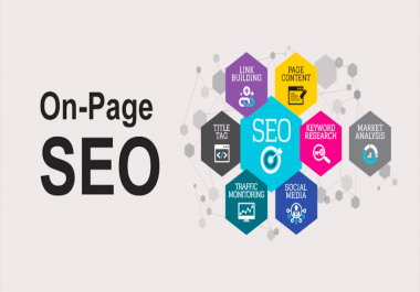 Provide Complete On Page SEO To Increase More Traffic