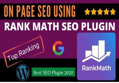 Rank Math On Page SEO Services for Your WordPress Site Top Ranking