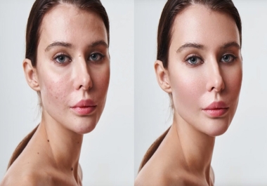 I will do high-end beauty portrait retouching,  photo editing with Photoshop