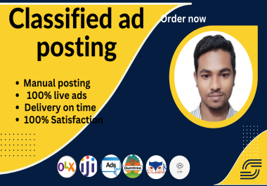 I will publish 60 ad on the top ad-posting site