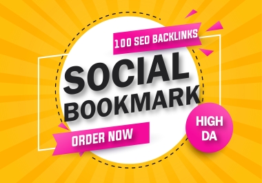 I will create 500 social bookmarking SEO backlinks