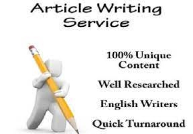 I will write 1000 words unique and optimized Content Writing or Blogposts for your website/blog
