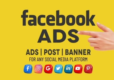 I will design high converting facebook ads.