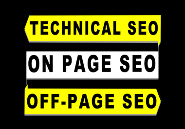 I will do monthly off page SEO,  technical SEO,  On page SEO to increase your website rank