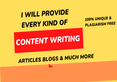 Write a unique 1000 word SEO content on the topic of your choice