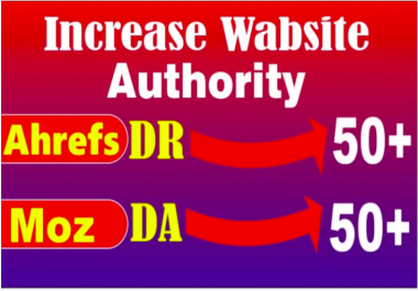 Increase da 30 plus moz domain authority rank