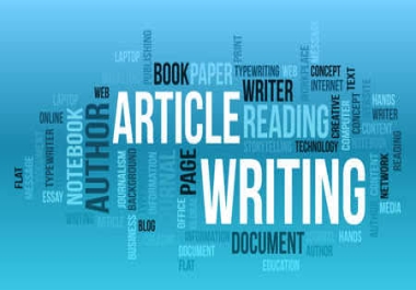 Expert Article Writing Services for Blogs,  Websites and More