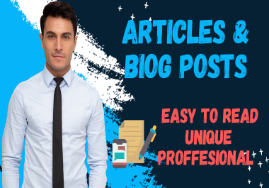 800 Words Article writing any niche for Post,  Description,  Content & ETC