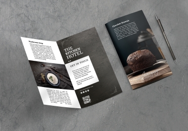 I will create a professional brochure design for your business.