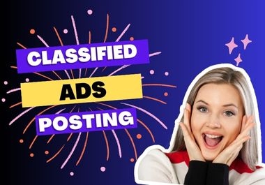 I will do 50 classified ads in top classified ads posting sites
