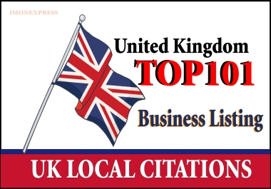 I will create best 101 UK local citations for local seo