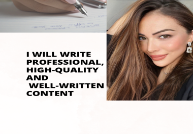 I will be your content writer for your business,  articles,  adcopy,  script and others