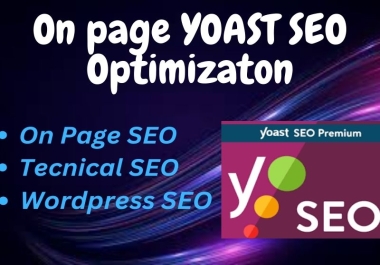 I'll use Yoast or Rank Math Pro for on-page SEO.