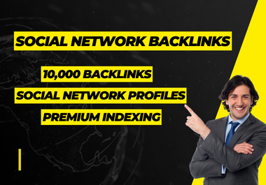 You Will Get Social Network Profiles Backlinks