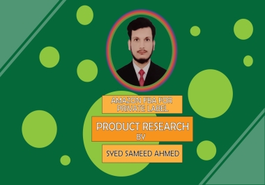 I will do amazon fulfilment by amazon product research for private label