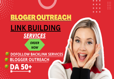 I will do best manual bloger outreach for quality SEO backlink link building