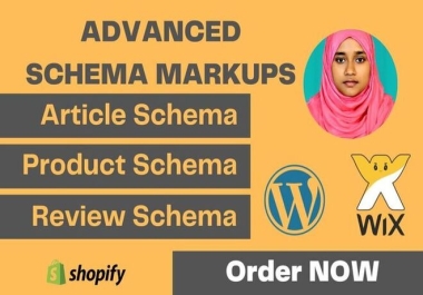 I will do advance schema markup for all types of website