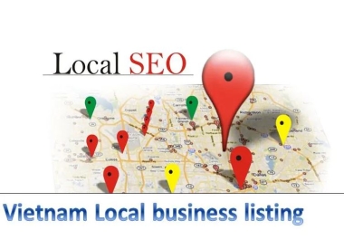 I will do top 30 high quality Vietnam local business listing