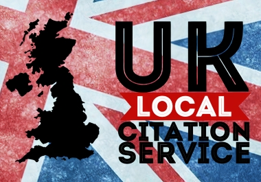 I will do Top 100 Live UK local citations or business listing for local SEO