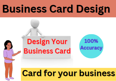 Business Card Design - Design Your Card