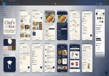 I will do UI UX design,  mobile app or website ui ux design