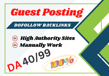 I will do SEO 5 Guest Post dofollow high quality 10 backlinks on high traffic site