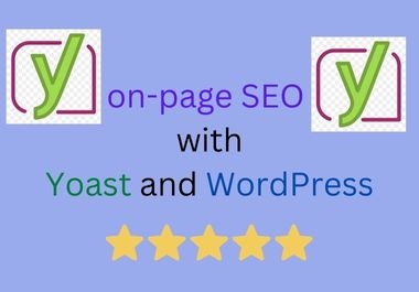 I will do on-page SEO WordPress onsite or Yoast optimization