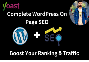 I will do wordpress yoast SEO service on page optimization for website ranking