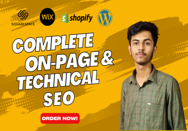 I will Do Complete On-Page and Technical SEO For Wordpress Website