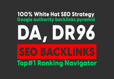 177,500 SEO Backlinks Pyramid with DA,  DR 96 Dofollow Links for Google Ranking