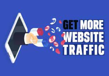 Get 70k high quality traffic to your website within 30days