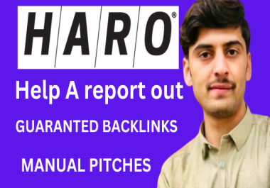 I will provide haro backlink by responding haro pitches