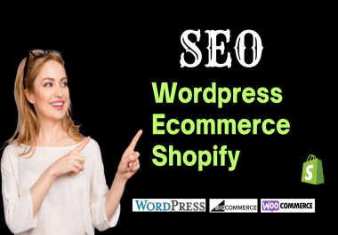 Complete SEO of Shopify ecommerce store to increase sales