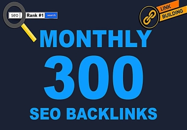 Monthly SEO service,  google ranking with da90 profile backlinks