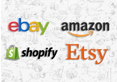 Promote your Amazon,  eBay,  Etsy,  Shopify store products