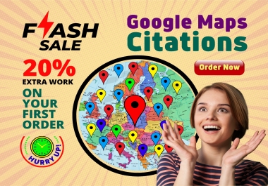 I Will Create 1000 Google Maps Citations and Local SEO for Your GMB in any Local Area