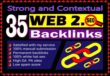Get strong contextual web 2.0 backlinks with off-page SEO link-building services