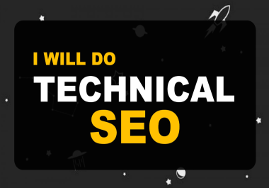 I will do complete technical seo for Your website