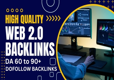 Top Powerful 50+ Web 2.0 Relevant Backlinks Create on High DA DR Website
