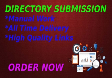 I will Build 100 Directory submission manually of High DA PA Sites