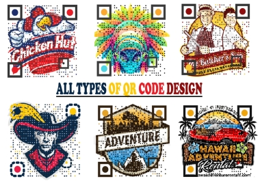 I will do custom qr code design and qr code generator with logo in 30 minutes