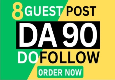 write and publish 8 dofollow guest post on google news sites with 60+ da