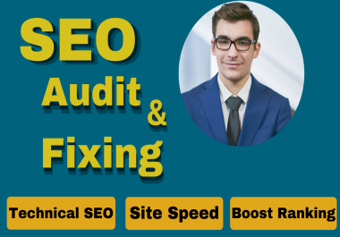 I will do website SEO audit report and give you a proper solution